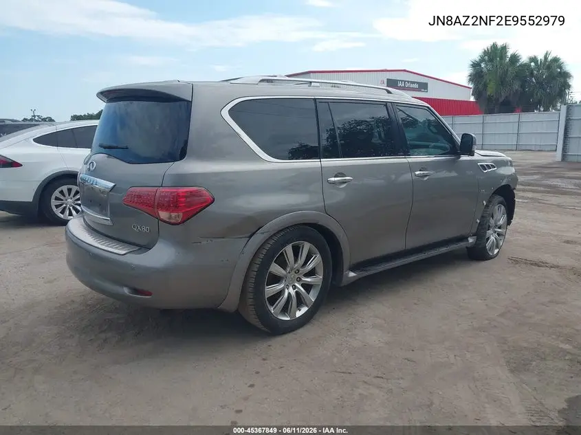2014 Infiniti Qx80 VIN: JN8AZ2NF2E9552979 Lot: 45367849