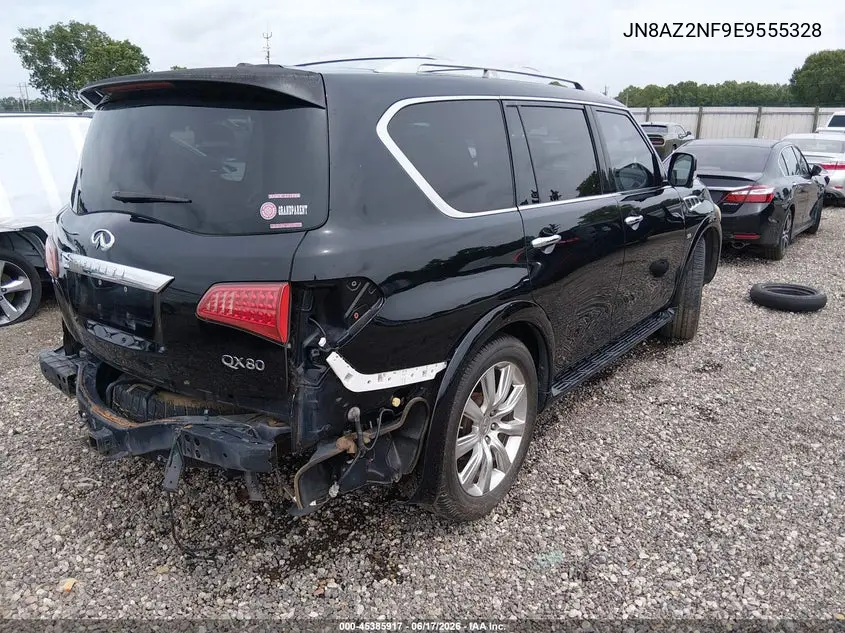 2014 Infiniti Qx80 VIN: JN8AZ2NF9E9555328 Lot: 45385917