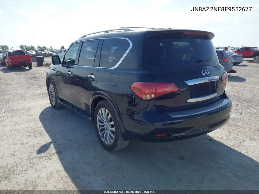 2014 Infiniti Qx80 VIN: JN8AZ2NF8E9552677 Lot: 45451745