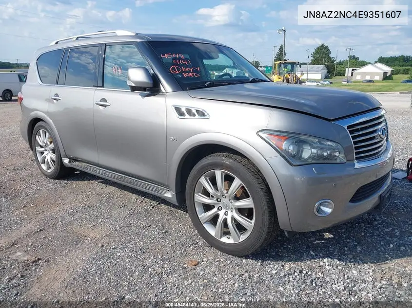 2014 Infiniti Qx80 VIN: JN8AZ2NC4E9351607 Lot: 45484141