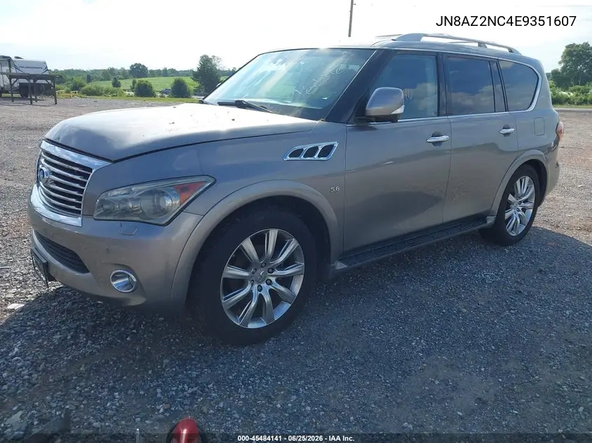2014 Infiniti Qx80 VIN: JN8AZ2NC4E9351607 Lot: 45484141