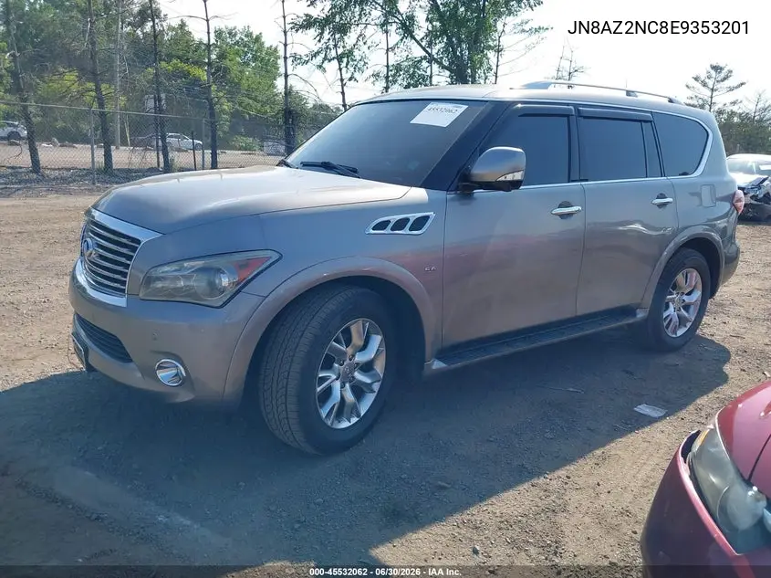 2014 Infiniti Qx80 VIN: JN8AZ2NC8E9353201 Lot: 45532062