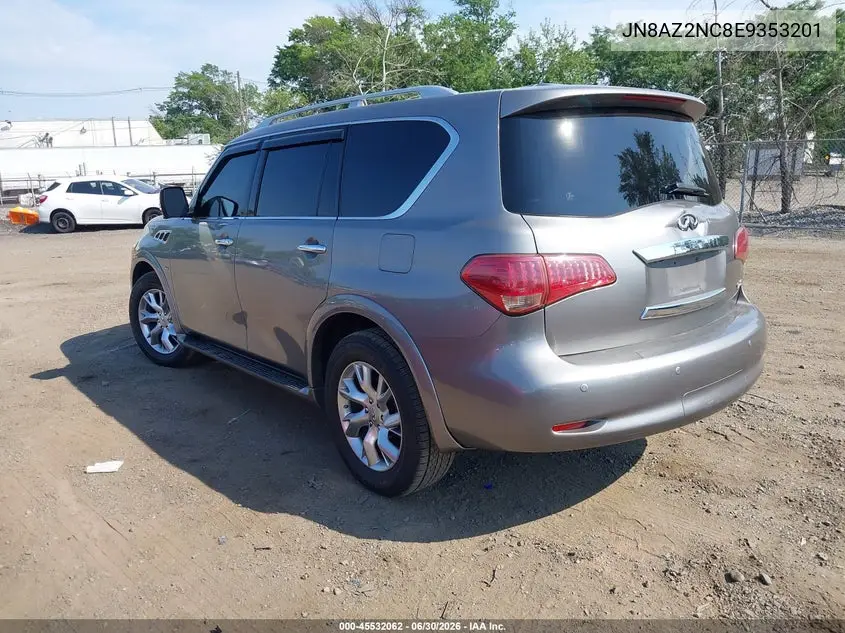2014 Infiniti Qx80 VIN: JN8AZ2NC8E9353201 Lot: 45532062