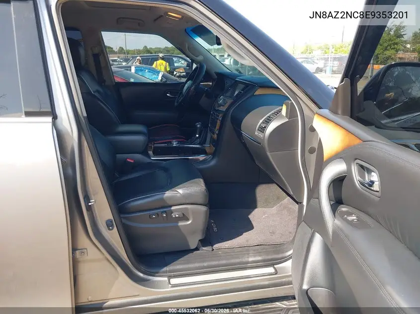 2014 Infiniti Qx80 VIN: JN8AZ2NC8E9353201 Lot: 45532062