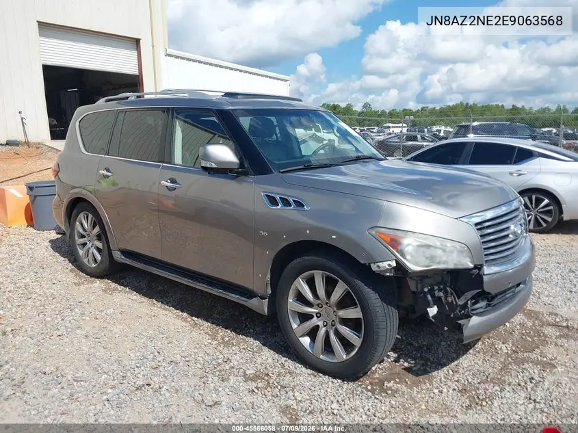 2014 Infiniti Qx80 VIN: JN8AZ2NE2E9063568 Lot: 45566058