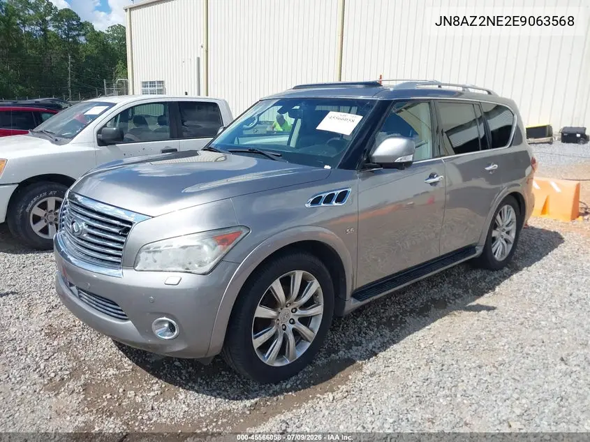 2014 Infiniti Qx80 VIN: JN8AZ2NE2E9063568 Lot: 45566058