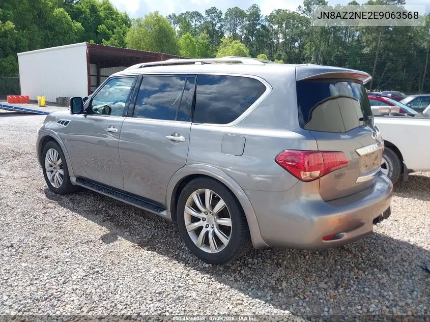 2014 Infiniti Qx80 VIN: JN8AZ2NE2E9063568 Lot: 45566058