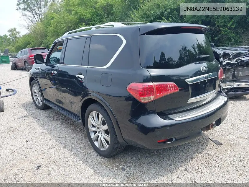 2014 Infiniti Qx80 VIN: JN8AZ2NE5E9063239 Lot: 45675648