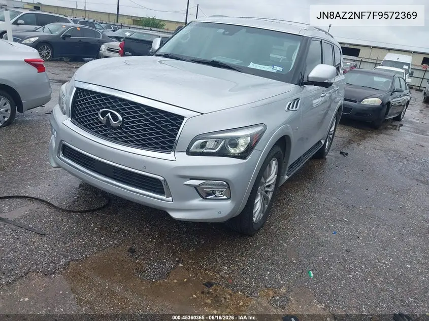 2015 Infiniti Qx80 VIN: JN8AZ2NF7F9572369 Lot: 45360365