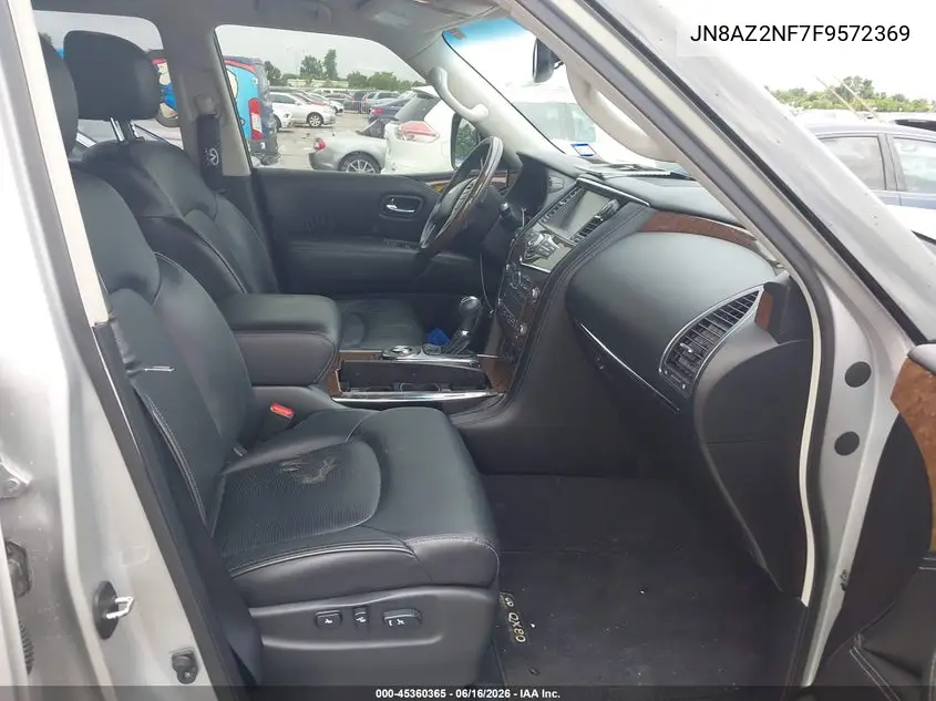 2015 Infiniti Qx80 VIN: JN8AZ2NF7F9572369 Lot: 45360365