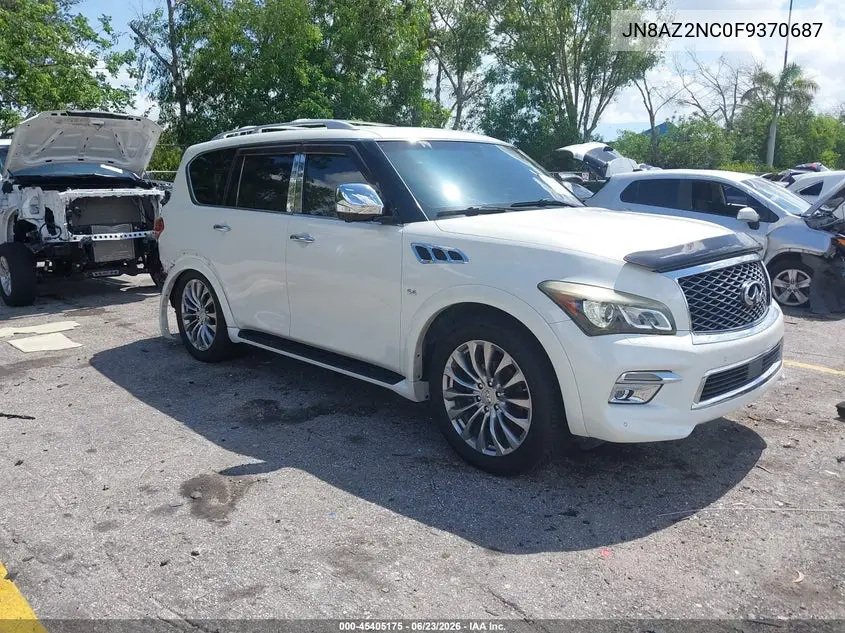 2015 Infiniti Qx80 Limited VIN: JN8AZ2NC0F9370687 Lot: 45405175