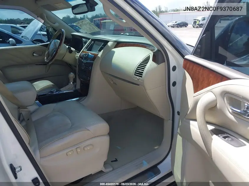 2015 Infiniti Qx80 Limited VIN: JN8AZ2NC0F9370687 Lot: 45405175