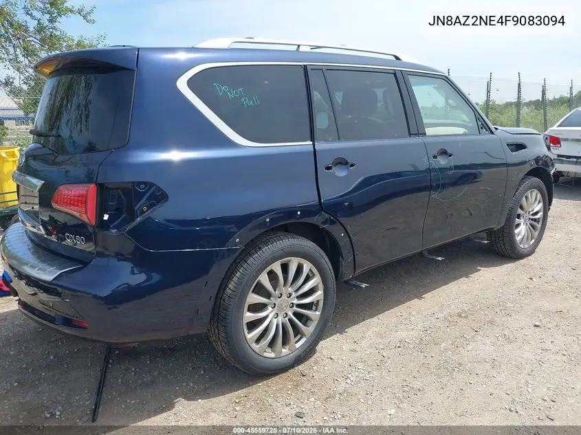 2015 Infiniti Qx80 VIN: JN8AZ2NE4F9083094 Lot: 45559725