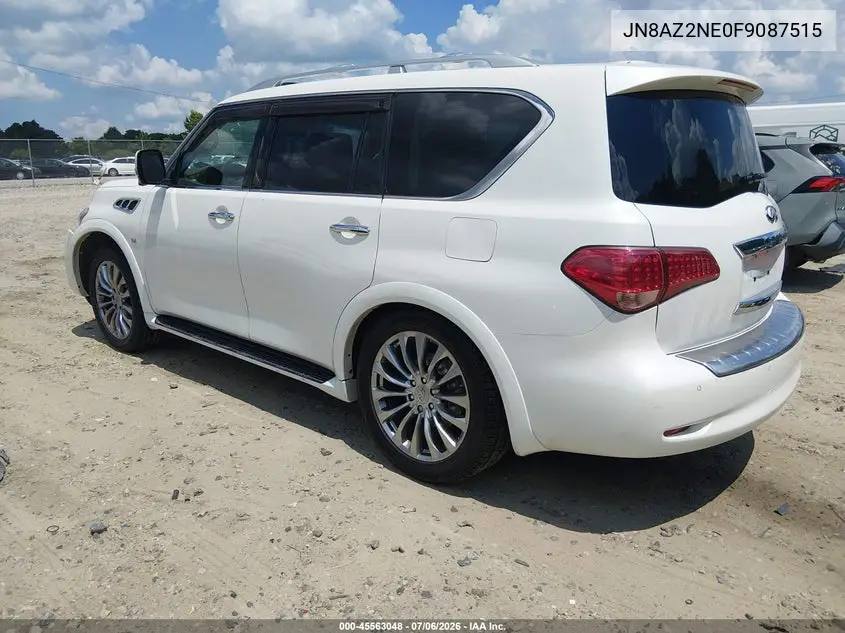 2015 Infiniti Qx80 VIN: JN8AZ2NE0F9087515 Lot: 45563048