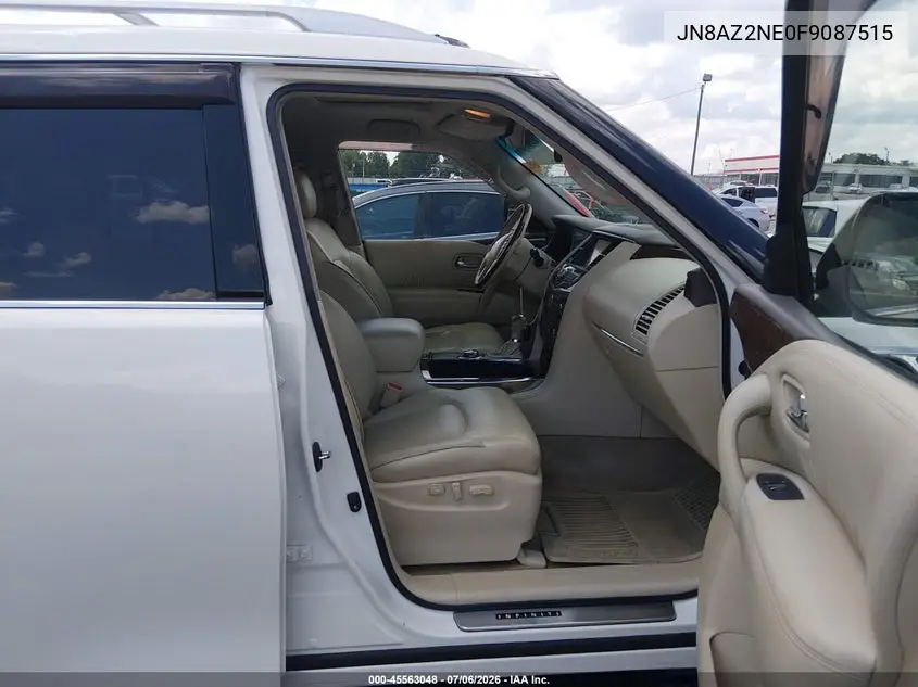 2015 Infiniti Qx80 VIN: JN8AZ2NE0F9087515 Lot: 45563048