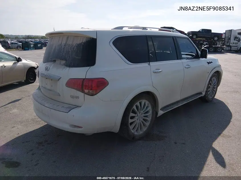 2015 Infiniti Qx80 VIN: JN8AZ2NE5F9085341 Lot: 45571675