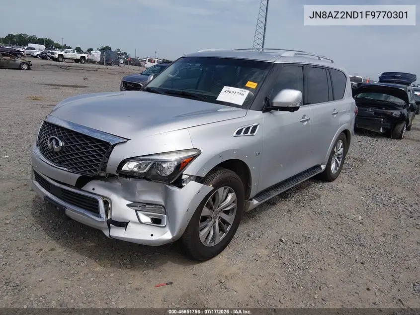 2015 Infiniti Qx80 VIN: JN8AZ2ND1F9770301 Lot: 45651756