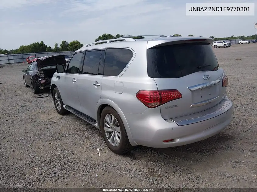 2015 Infiniti Qx80 VIN: JN8AZ2ND1F9770301 Lot: 45651756