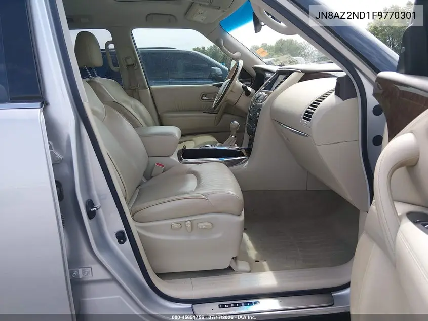 2015 Infiniti Qx80 VIN: JN8AZ2ND1F9770301 Lot: 45651756