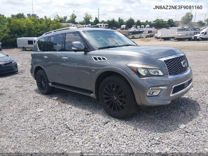 2015 Infiniti Qx80 VIN: JN8AZ2NE3F9081160 Lot: 45661732