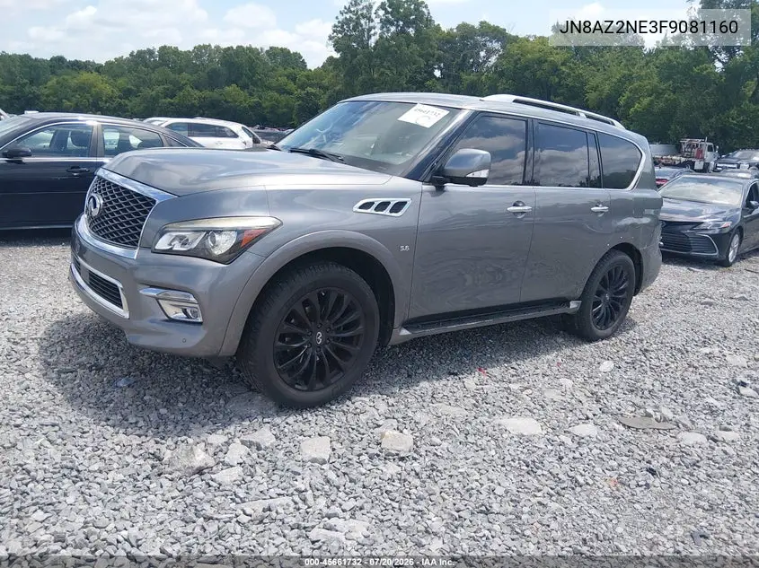 2015 Infiniti Qx80 VIN: JN8AZ2NE3F9081160 Lot: 45661732
