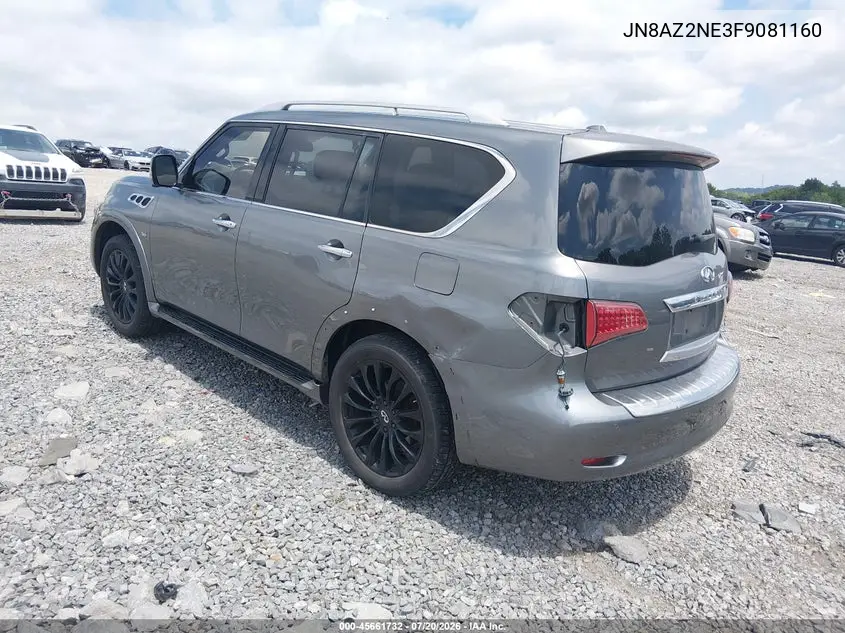 2015 Infiniti Qx80 VIN: JN8AZ2NE3F9081160 Lot: 45661732