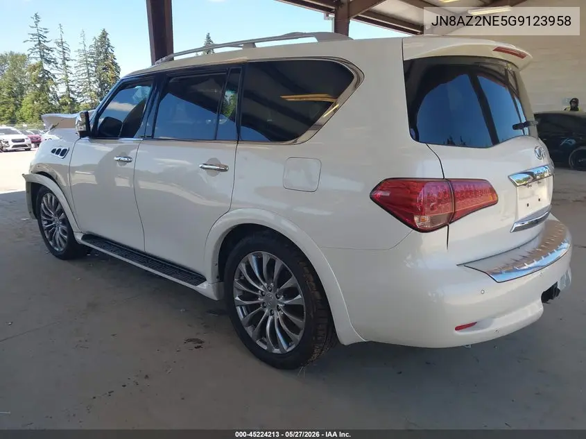 2016 Infiniti Qx80 Limited VIN: JN8AZ2NE5G9123958 Lot: 45224213