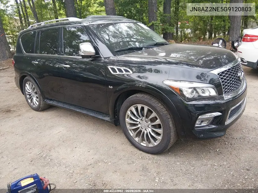 2016 Infiniti Qx80 Limited VIN: JN8AZ2NE5G9120803 Lot: 45322982