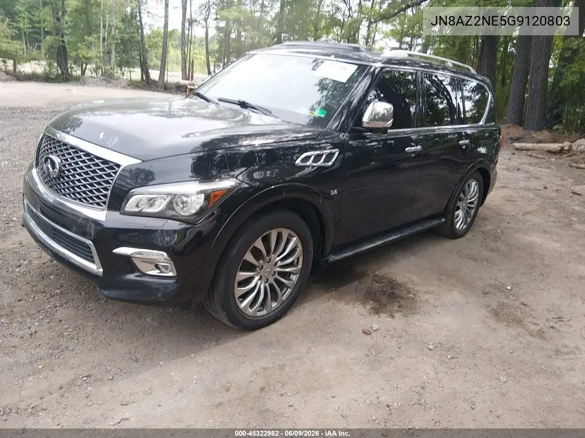 2016 Infiniti Qx80 Limited VIN: JN8AZ2NE5G9120803 Lot: 45322982