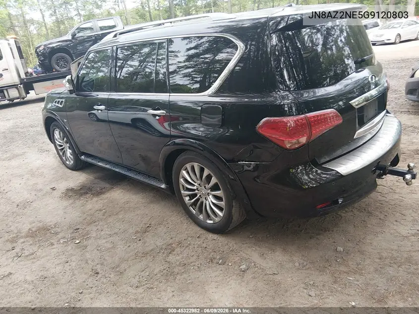2016 Infiniti Qx80 Limited VIN: JN8AZ2NE5G9120803 Lot: 45322982