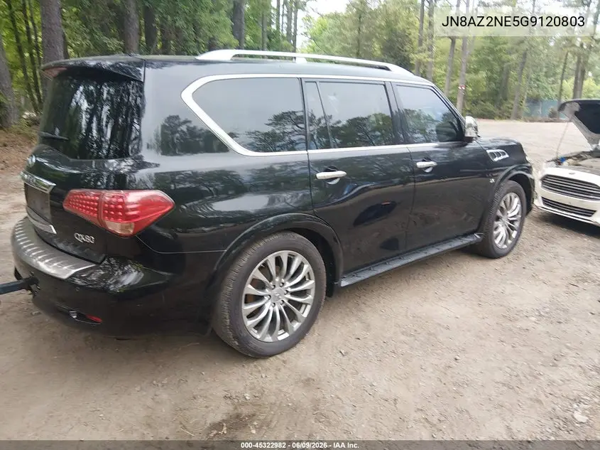 2016 Infiniti Qx80 Limited VIN: JN8AZ2NE5G9120803 Lot: 45322982