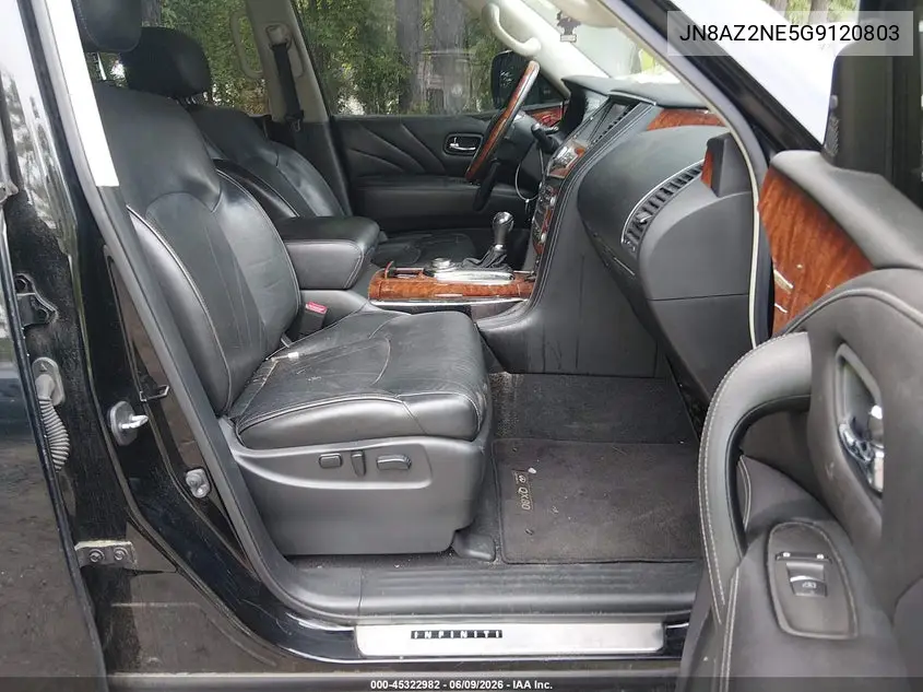 2016 Infiniti Qx80 Limited VIN: JN8AZ2NE5G9120803 Lot: 45322982