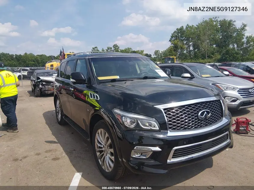 2016 Infiniti Qx80 VIN: JN8AZ2NE5G9127346 Lot: 45570960