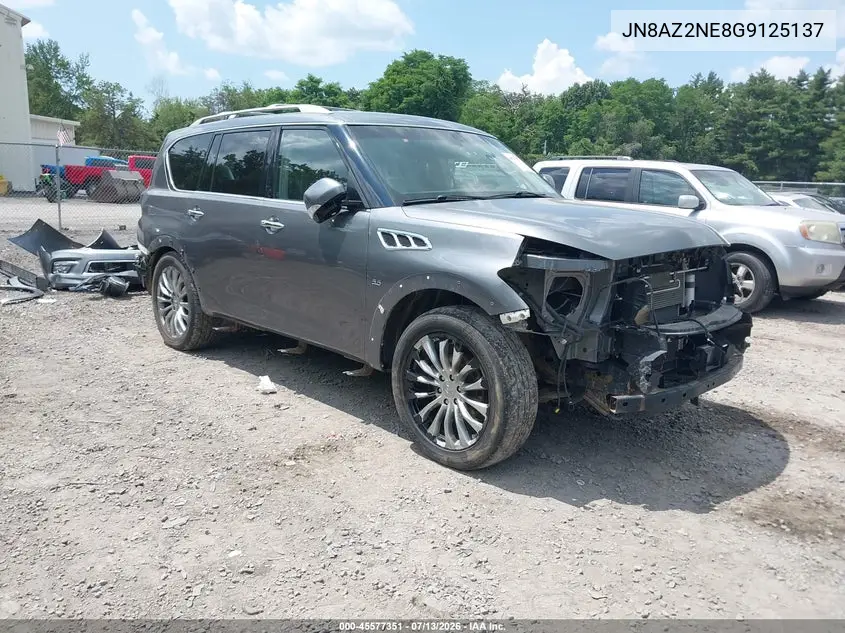 2016 Infiniti Qx80 VIN: JN8AZ2NE8G9125137 Lot: 45577351