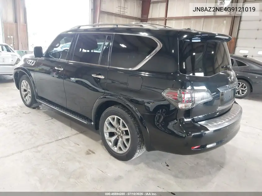 2016 Infiniti Qx80 Limited VIN: JN8AZ2NE4G9121019 Lot: 45594288
