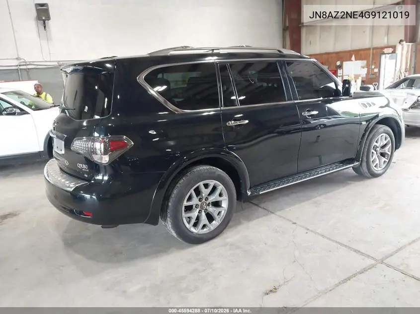2016 Infiniti Qx80 Limited VIN: JN8AZ2NE4G9121019 Lot: 45594288