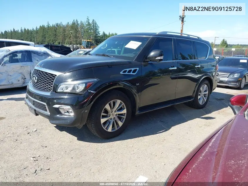 2016 Infiniti Qx80 Limited VIN: JN8AZ2NE9G9125728 Lot: 45596840