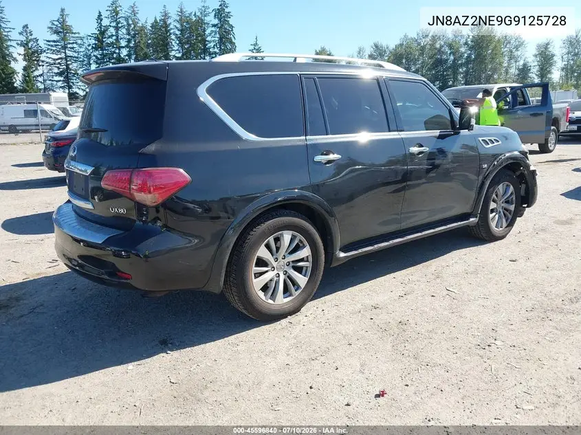 2016 Infiniti Qx80 Limited VIN: JN8AZ2NE9G9125728 Lot: 45596840