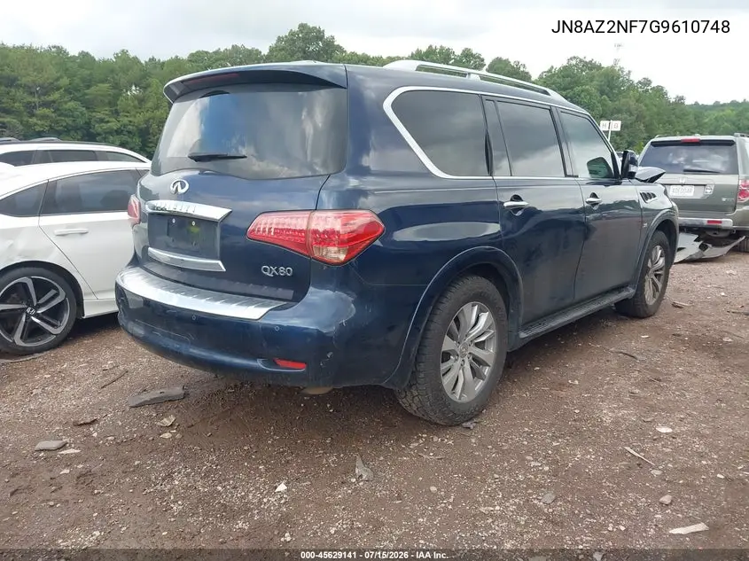 2016 Infiniti Qx80 VIN: JN8AZ2NF7G9610748 Lot: 45629141
