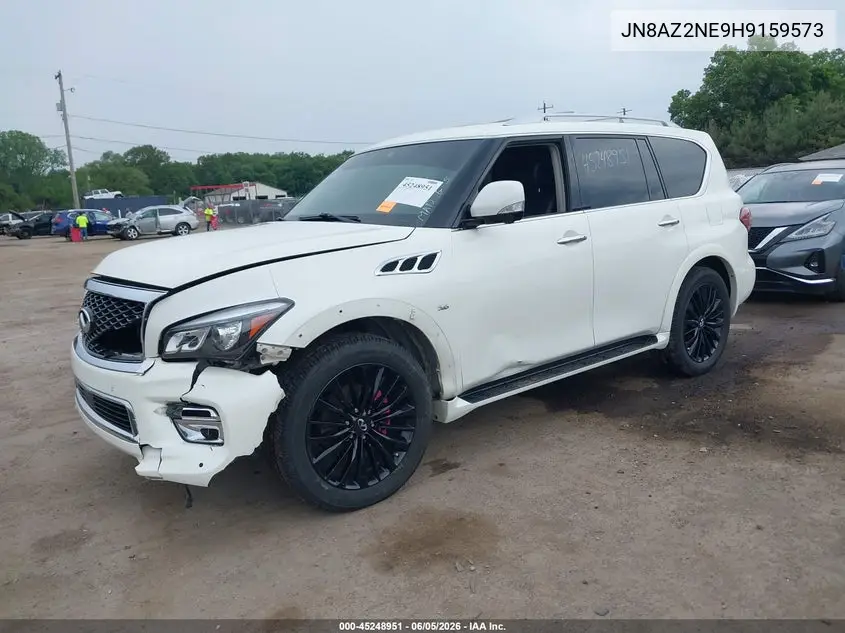 2017 Infiniti Qx80 VIN: JN8AZ2NE9H9159573 Lot: 45248951