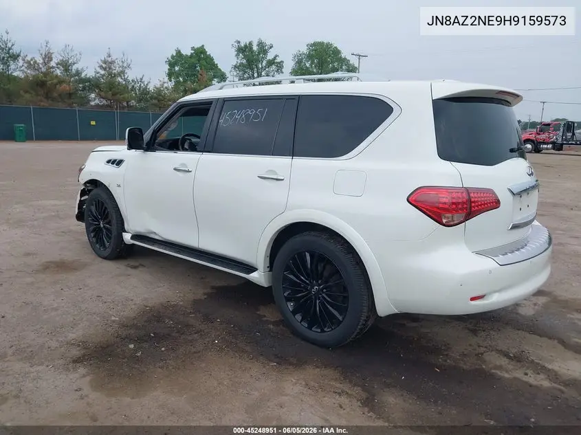 2017 Infiniti Qx80 VIN: JN8AZ2NE9H9159573 Lot: 45248951