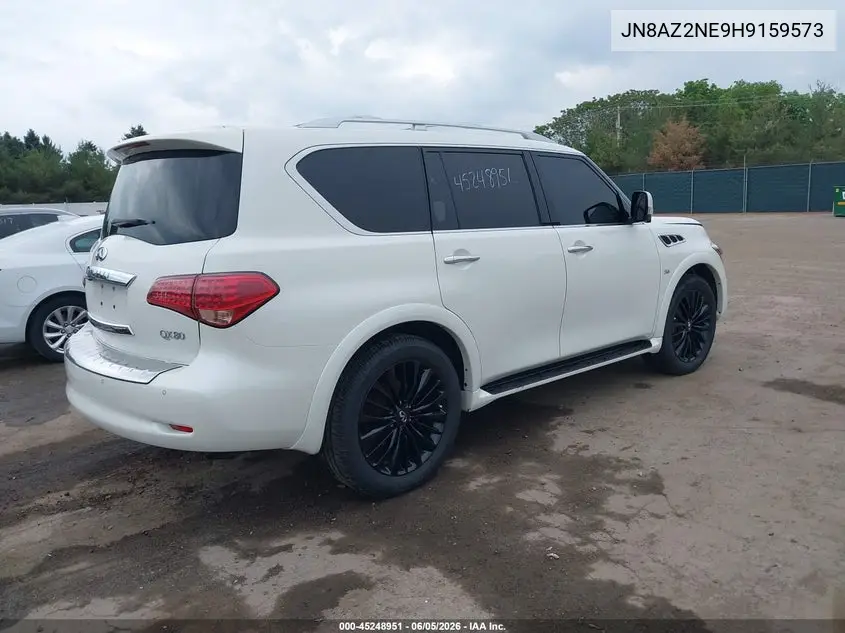 2017 Infiniti Qx80 VIN: JN8AZ2NE9H9159573 Lot: 45248951