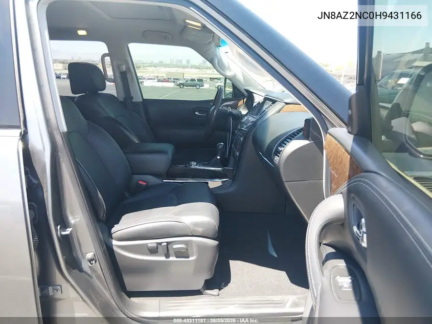 2017 Infiniti Qx80 VIN: JN8AZ2NC0H9431166 Lot: 45311181