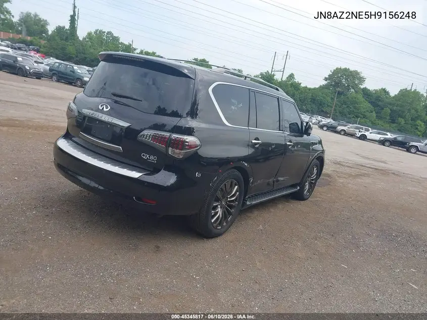 2017 Infiniti Qx80 Limited VIN: JN8AZ2NE5H9156248 Lot: 45345817