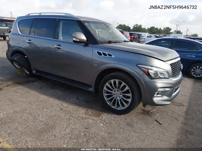 2017 Infiniti Qx80 VIN: JN8AZ2NF5H9646732 Lot: 45422154