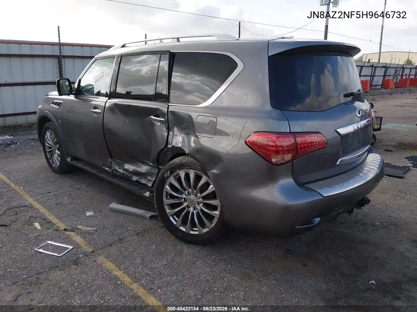 2017 Infiniti Qx80 VIN: JN8AZ2NF5H9646732 Lot: 45422154
