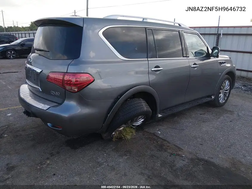 2017 Infiniti Qx80 VIN: JN8AZ2NF5H9646732 Lot: 45422154
