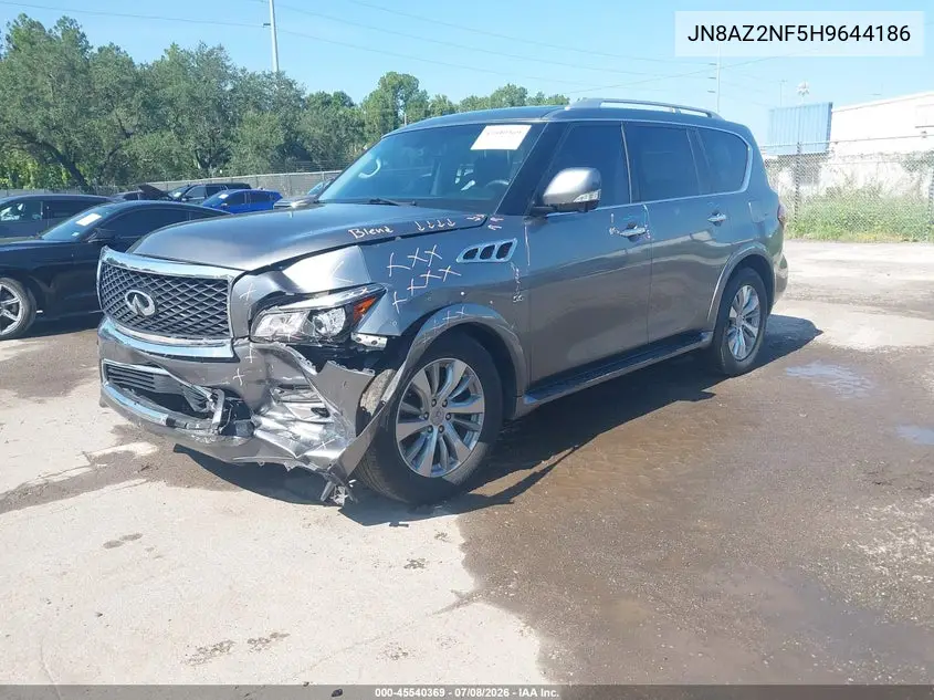 2017 Infiniti Qx80 VIN: JN8AZ2NF5H9644186 Lot: 45540369