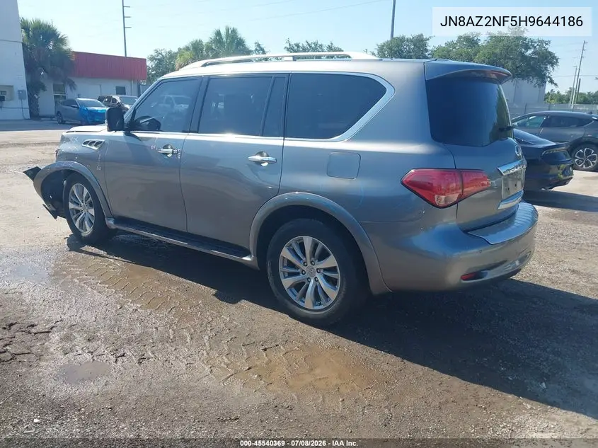 2017 Infiniti Qx80 VIN: JN8AZ2NF5H9644186 Lot: 45540369