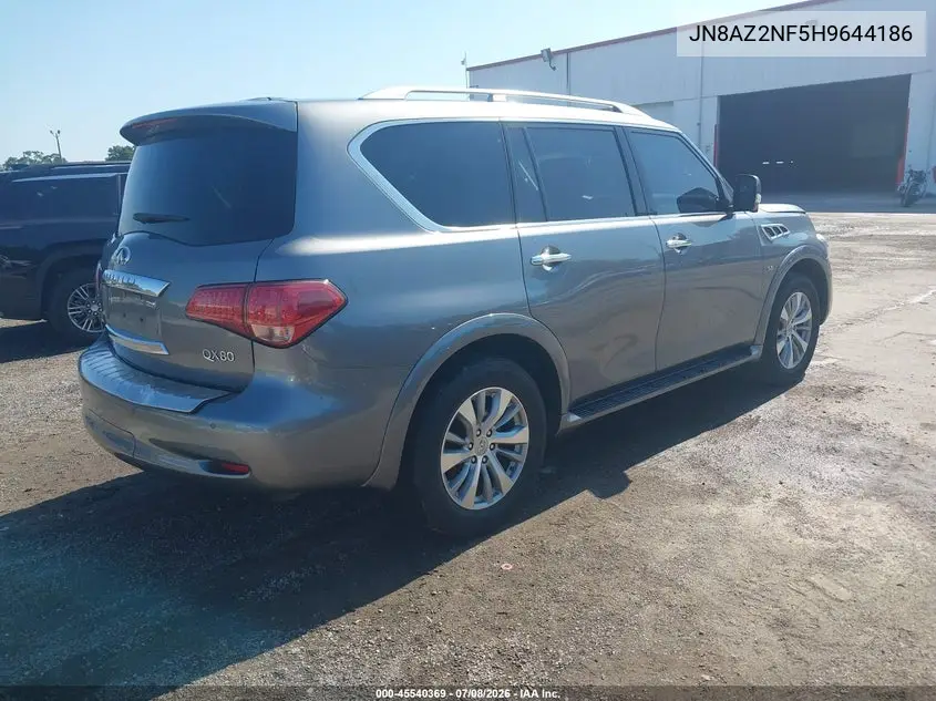2017 Infiniti Qx80 VIN: JN8AZ2NF5H9644186 Lot: 45540369